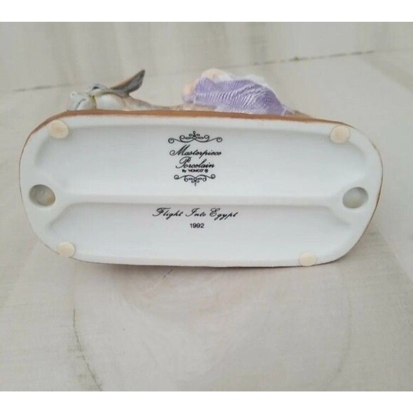 Vintage “Flight Into Egypt” 1992 Masterpiece Home Interiors Figurine, “retired” - Picture 4 of 7